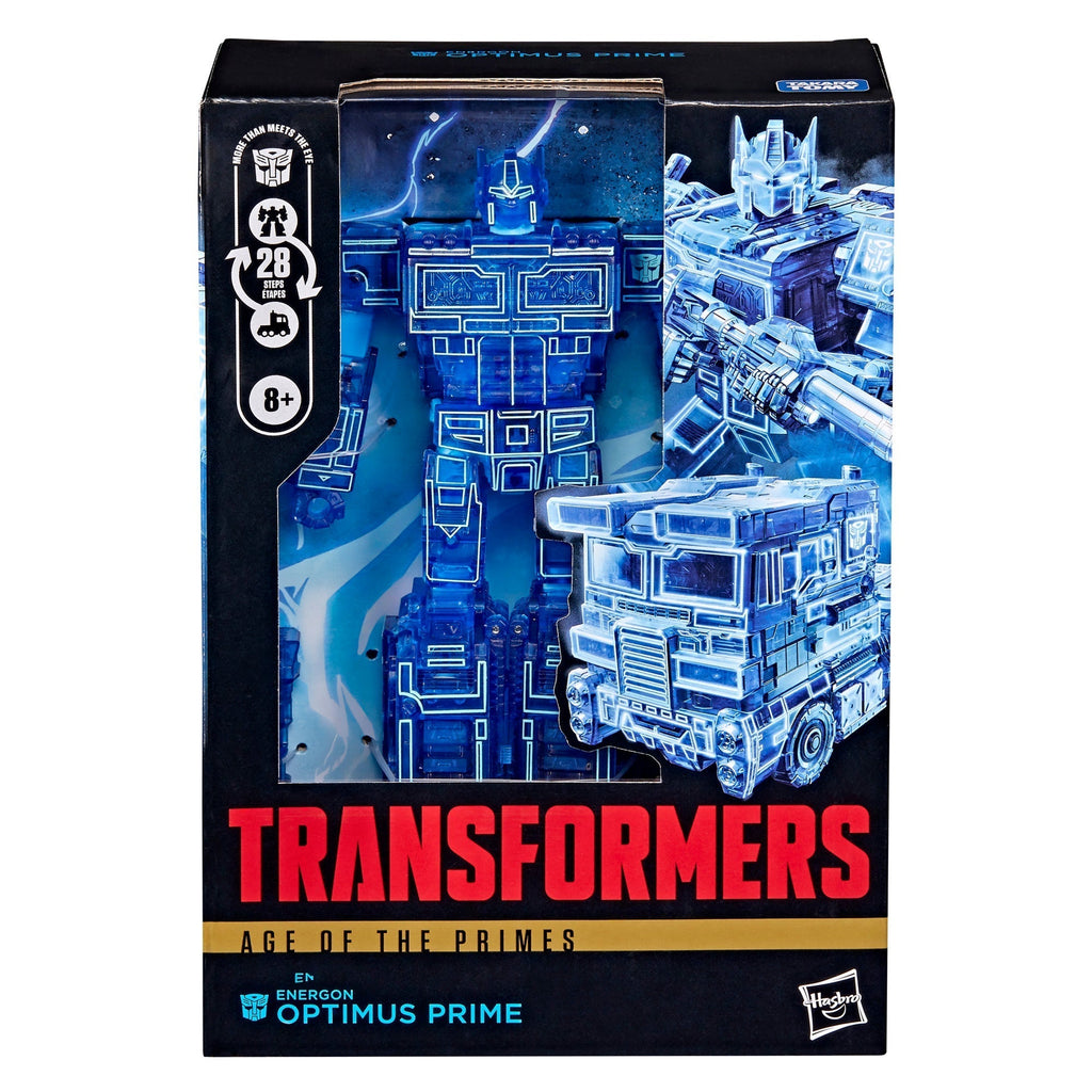 Transformers Age of the Primes Energon Optimus Prime Voyager Class Action Figure