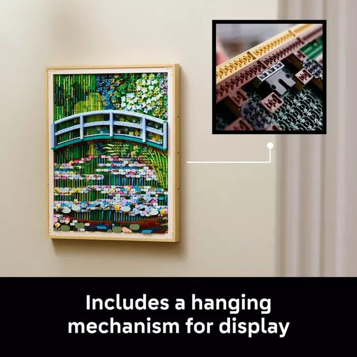 31220 Art: Monet's Bridge Over a Pond of Water Lilies